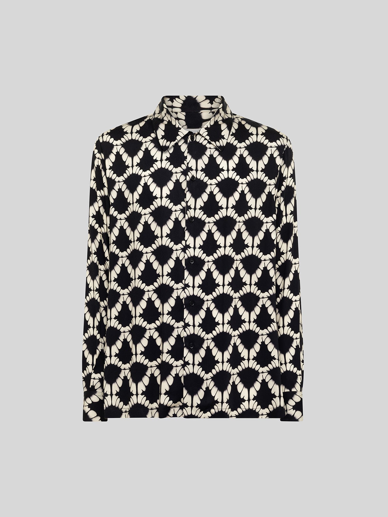CAMICIA IN VISCOSA CON STAMPA