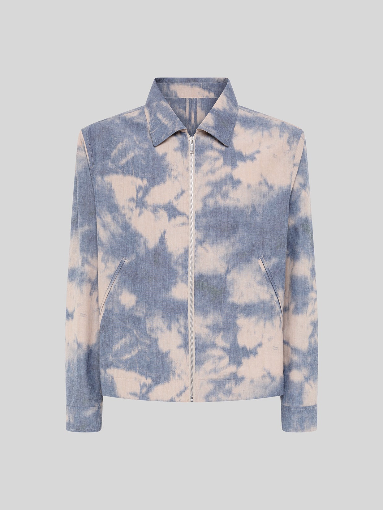 GIACCA CON ZIP TIE DYE