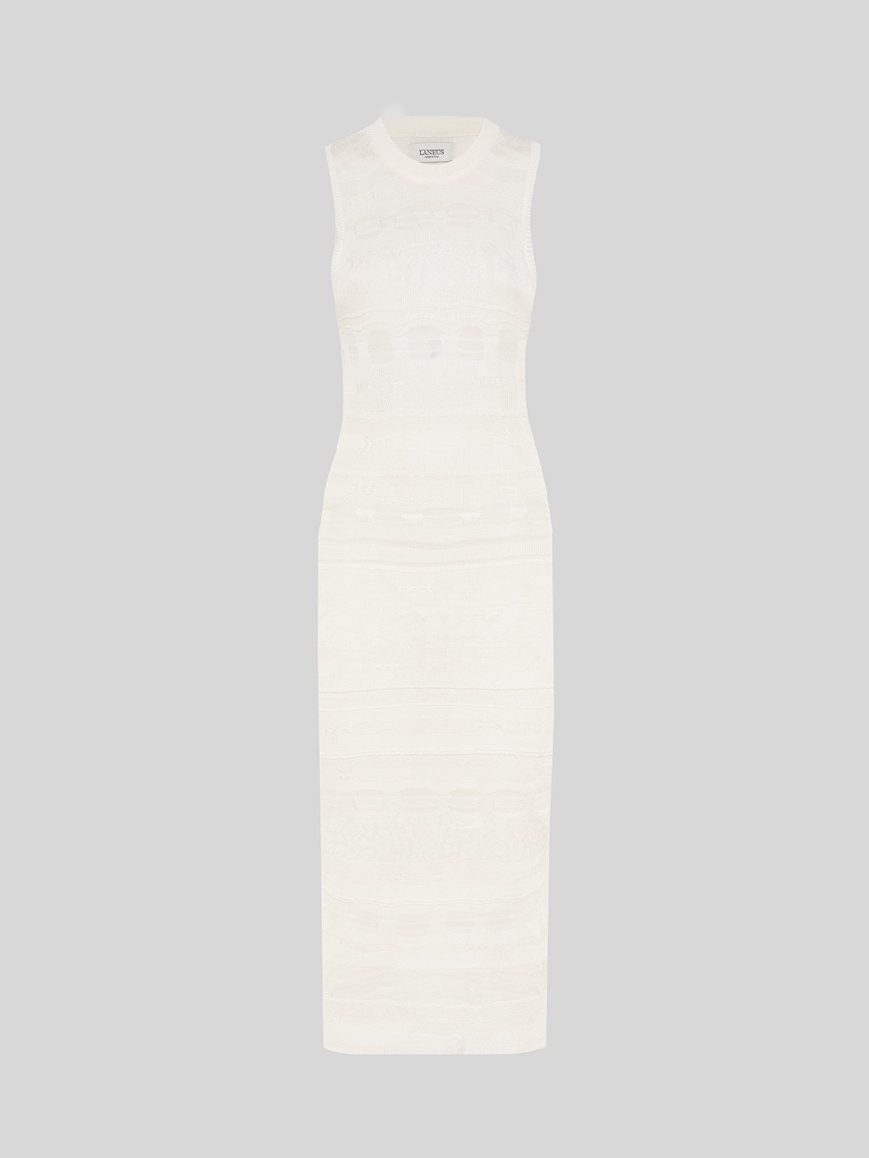 ABITO SMANICATO JACQUARD LEGGERO