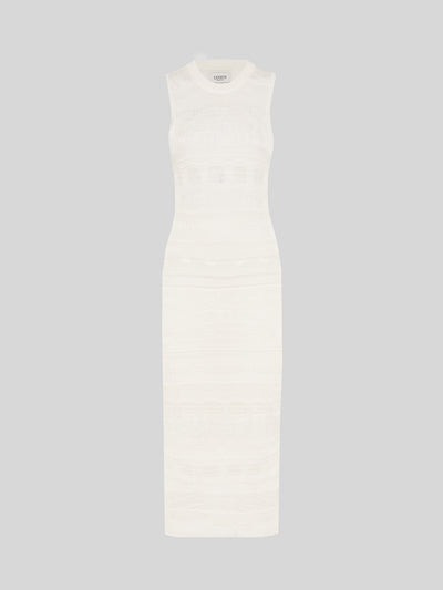ABITO SMANICATO JACQUARD LEGGERO