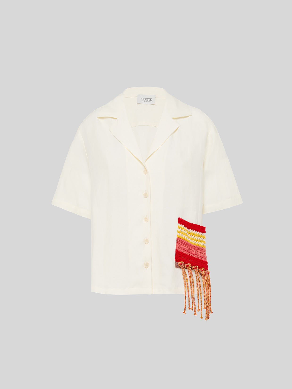 CAMICIA CROP CANCUN LINO VISCOSA