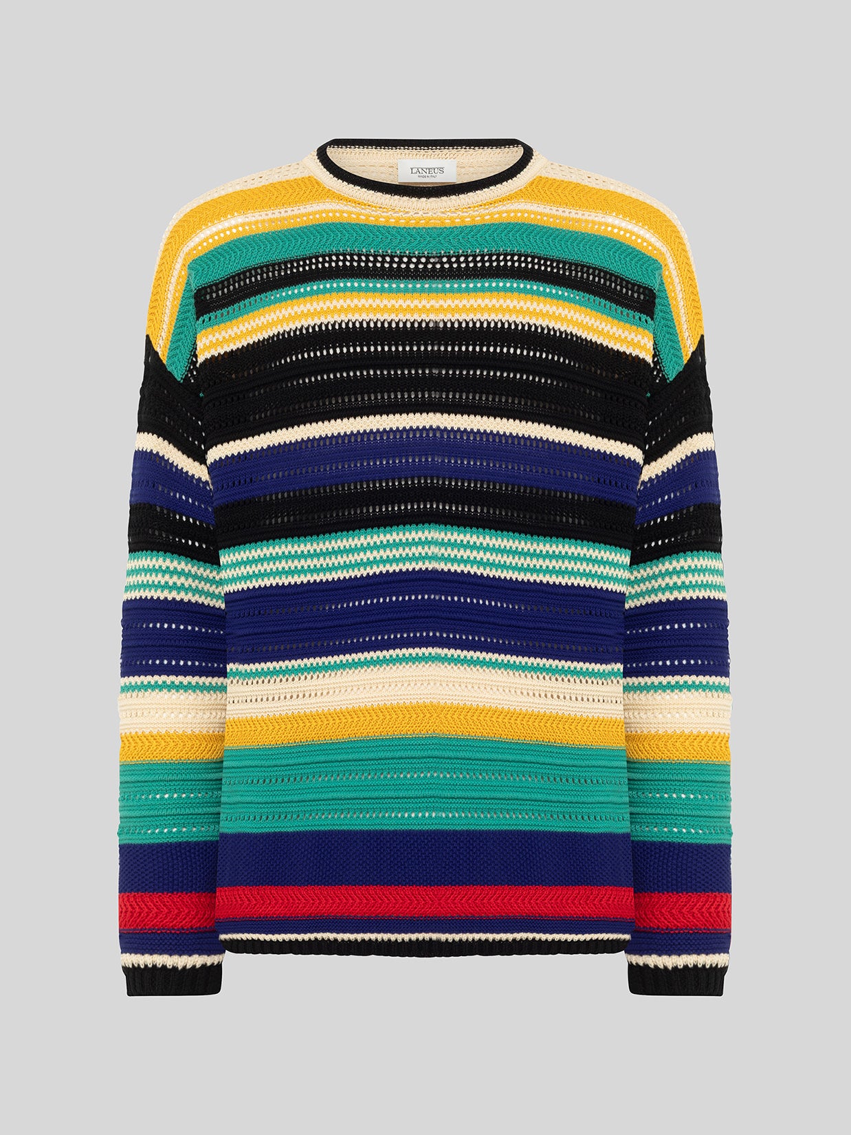 GIROCOLLO IN MAGLIA MULTICOLOR