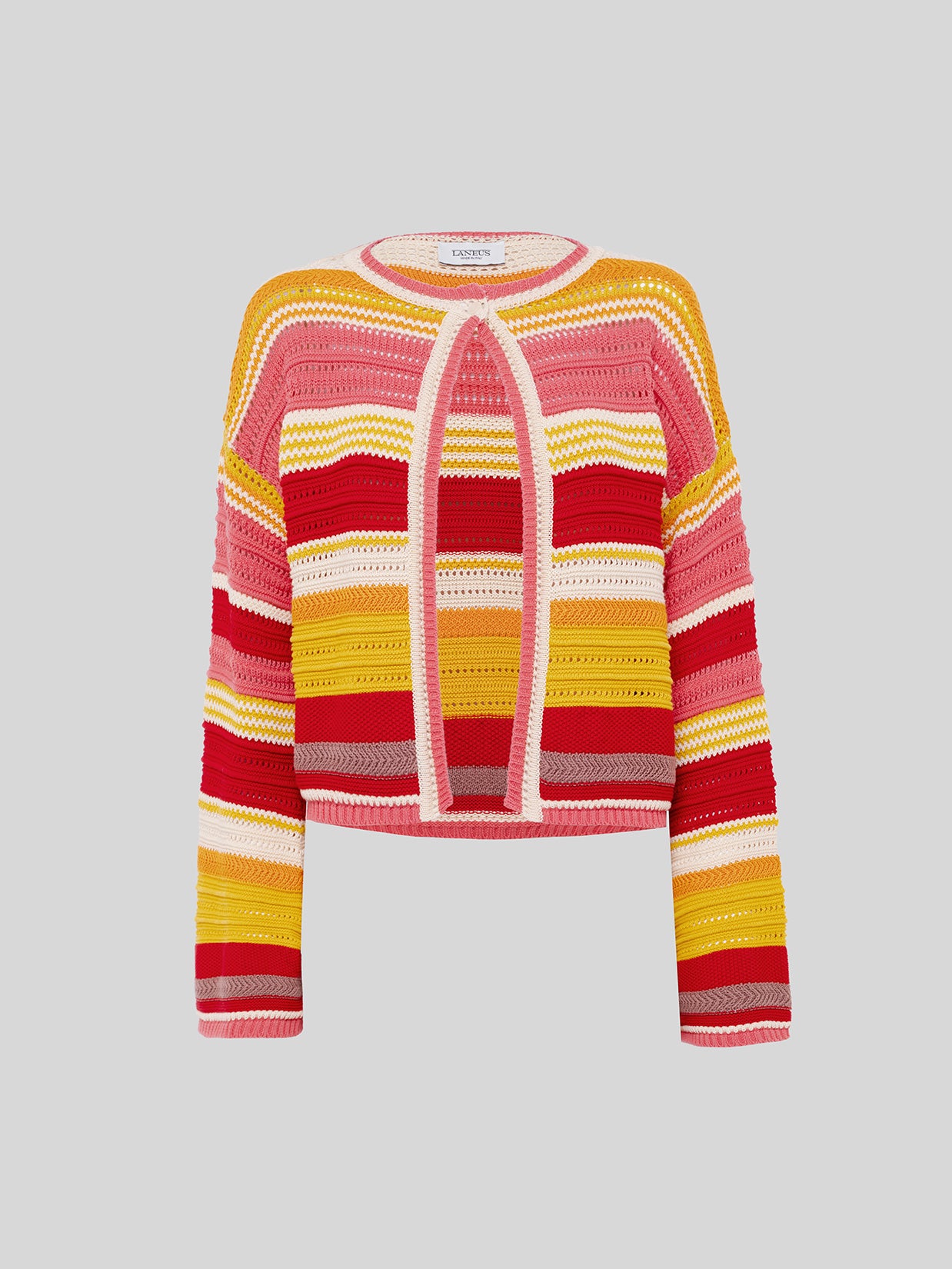 CARDIGAN IN MAGLIA MULTICOLOR