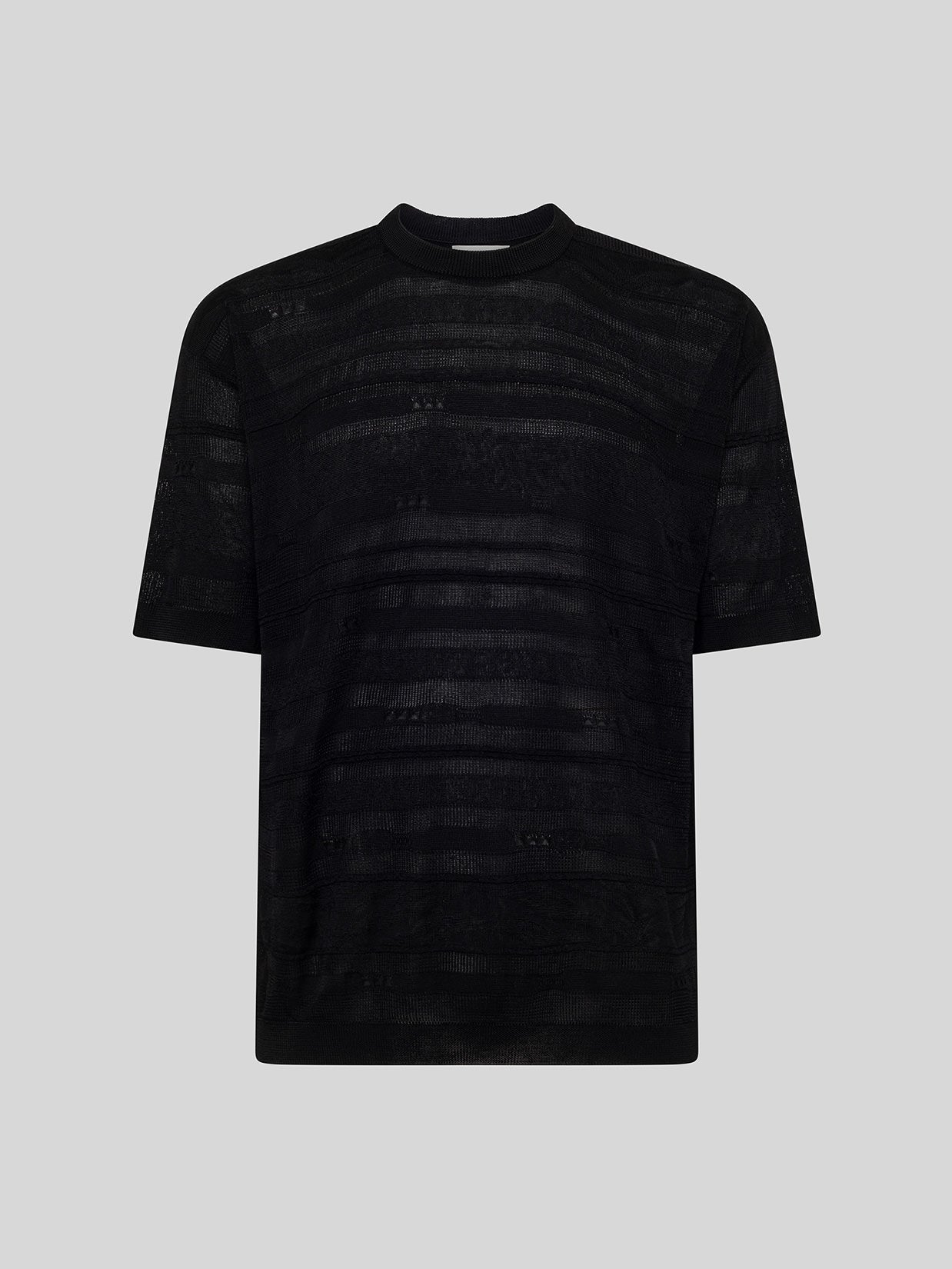 T-SHIRT JACQUARD LEGGERO