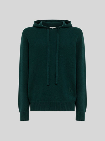 HOODIE IN LANA E CASHMERE