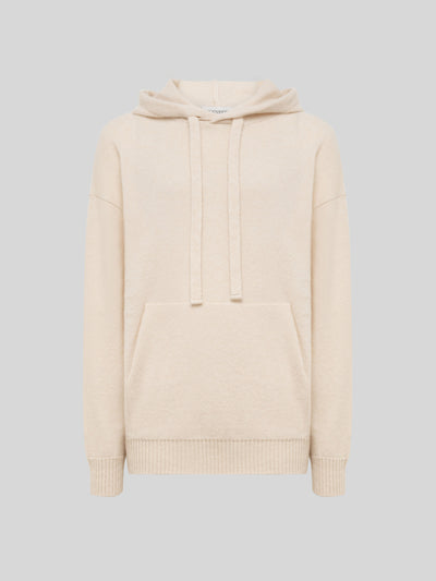 HOODIE IN CASHMERE E SETA