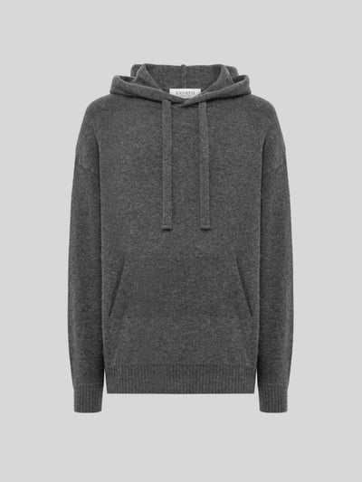 HOODIE IN CASHMERE E SETA