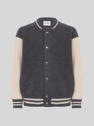 BOMBER IN CASHMERE E SETA