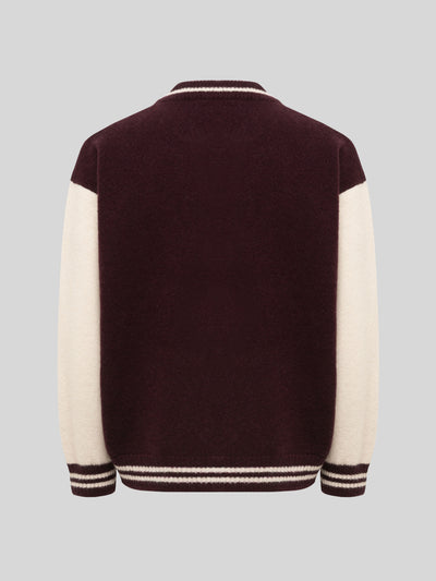 BOMBER IN CASHMERE E SETA