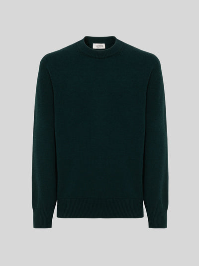 CREWNECK IN LANA E CASHMERE