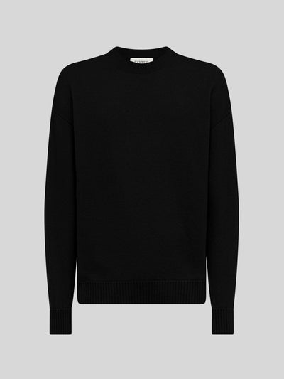CREWNECK IN CASHMERE E SETA