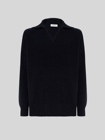 POLO BOXY IN FILATO SOFT TEXTURED