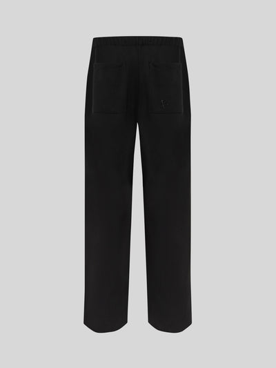TROUSERS IN WOOL TAPERED FIT