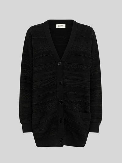 LIGHTWEIGHT JACQUARD CARDIGAN