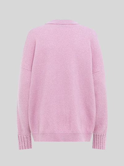 CARDIGAN IN CASHMERE E SETA