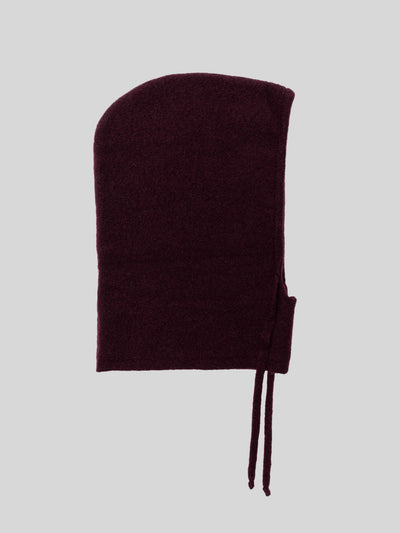 KNIT BALACLAVA IN CASHMERE E SETA