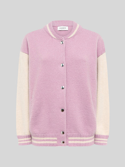 BOMBER IN CASHMERE E SETA