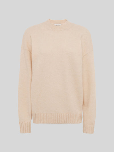 CREWNECK IN CASHMERE E SETA