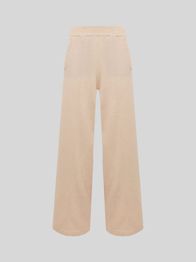 TROUSERS IN CASHMERE E SETA