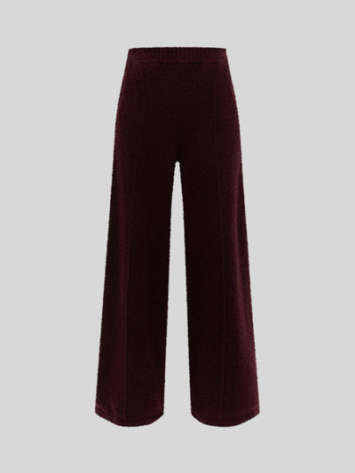 TROUSERS IN CASHMERE E SETA
