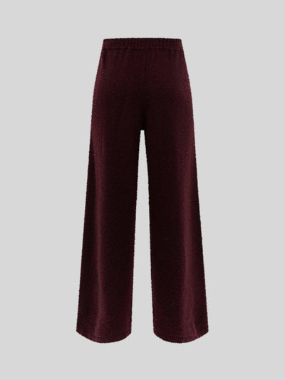 TROUSERS IN CASHMERE E SETA