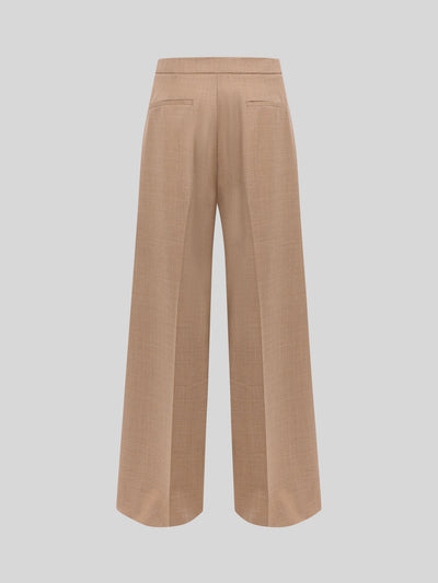 WOOL TROUSERS WIDE LEG